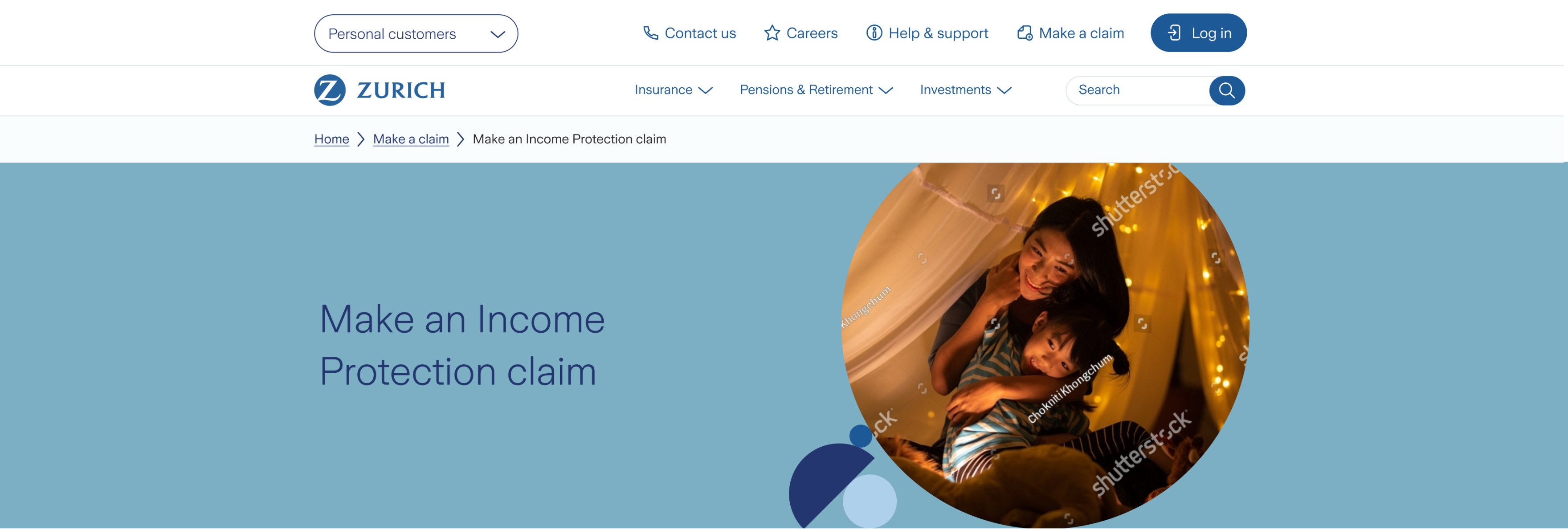 Make an Income Protection claim